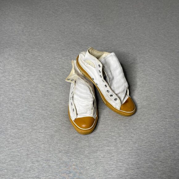 Converse Chuck Taylor Men’s Vintage 2000 All Star Leather High-Top Sneaker Shoes - Picture 10 of 11